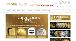 Desktop Screenshot of goldexchange.com